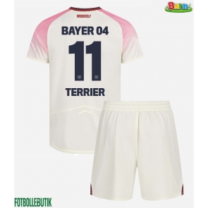 Bayer Leverkusen Martin Terrier #11 Bortaställ Barn 2025-26 Kortärmad (+ Korta byxor)